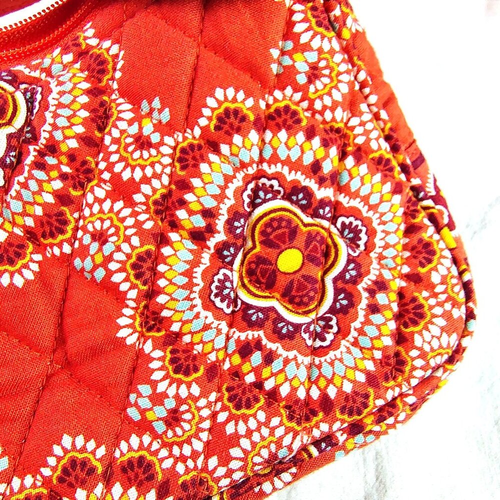 Vera Bradley Amy Paprika Small Crossbody Tag Country Gathering Unused Vintage - Picture 11 of 12